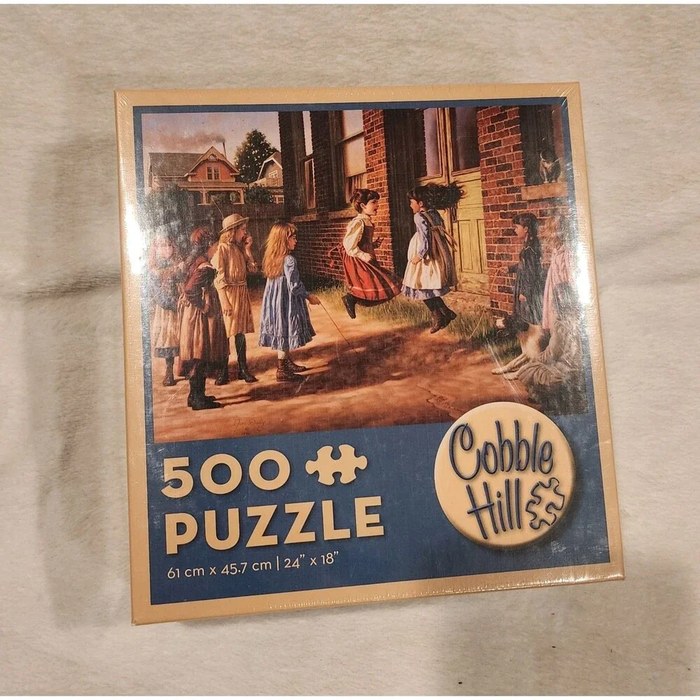 Cobble Hill Puzzle 500 Piece Just Before The Bell